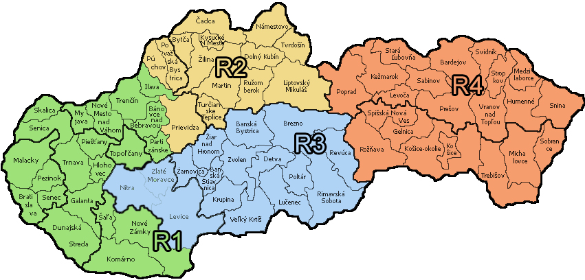 CutisHelp regiony Slovensko