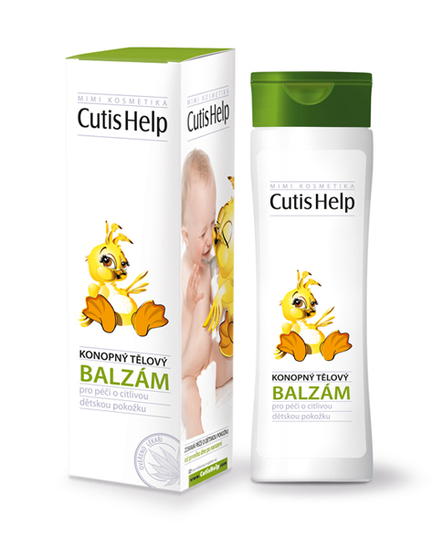 CutisHelp mimi konopný telový BALZAM 200 ml