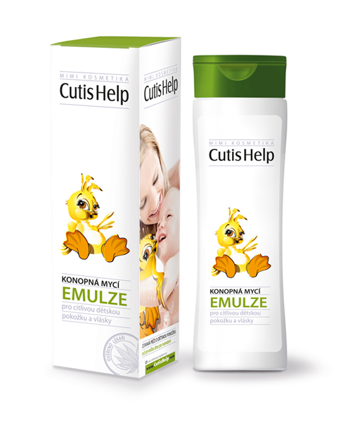 CutisHelp mimi konopná umývacia EMULZIA 200 ml